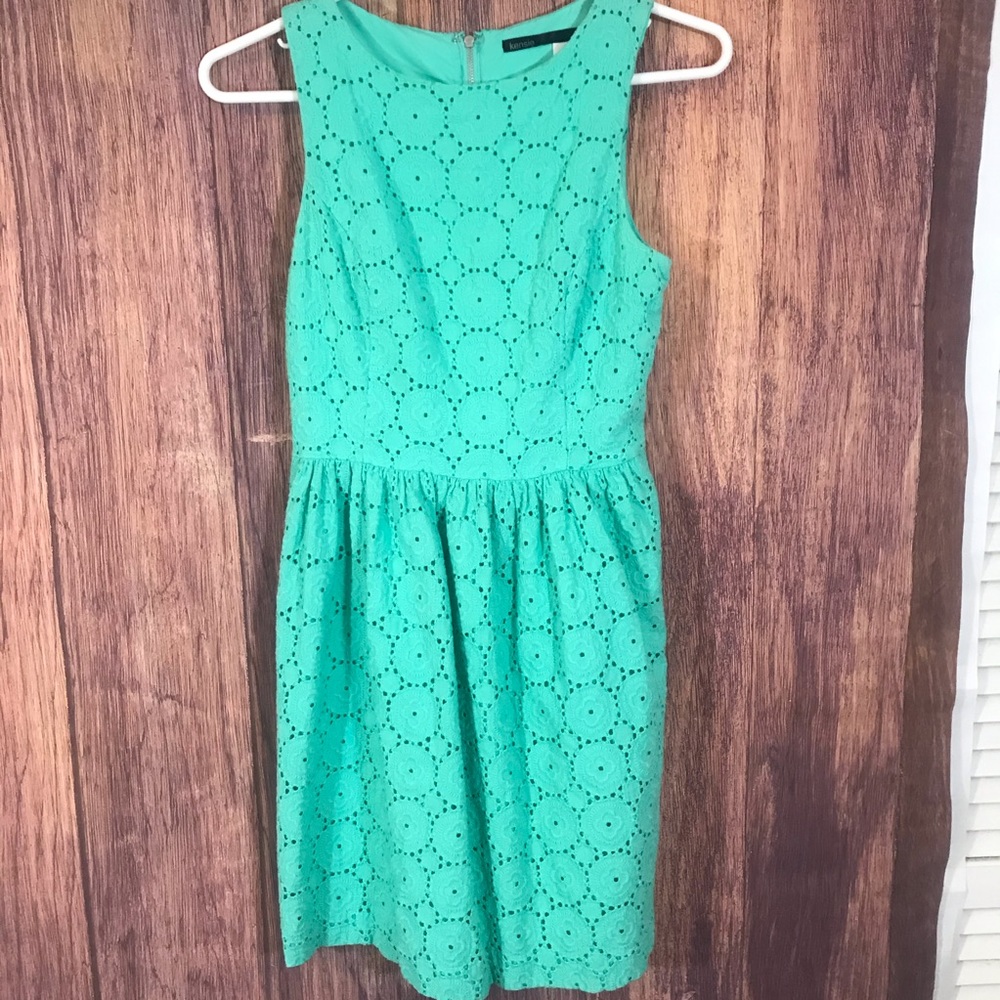 Kensie Eyelit Summer Dress